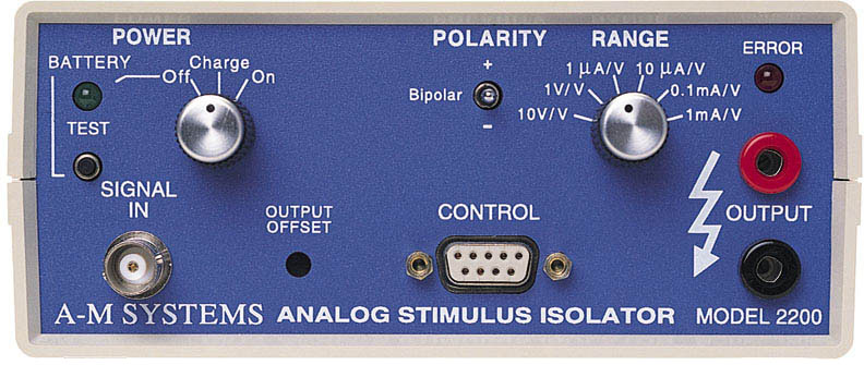 Model 2200 Analog Stimulus Isolator